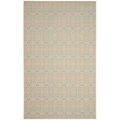 Safavieh Palm Beach Small Rectangle Area Rug, Natural and Turquoise - 4 x 6 ft. PAB511A-4